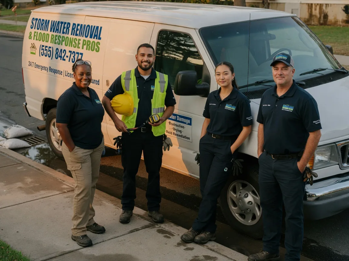 Storm Damage Water Removal company in Fords, NJ